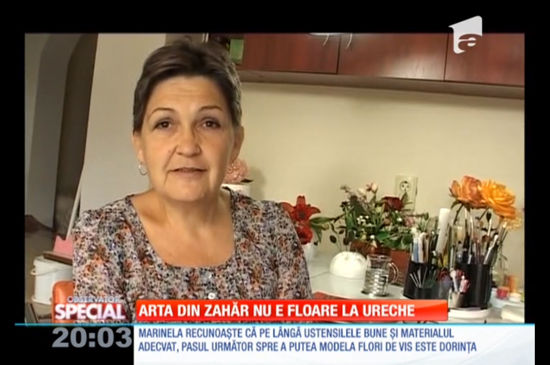 Special - Arta florilor din zahar, cu Marinela Muresan