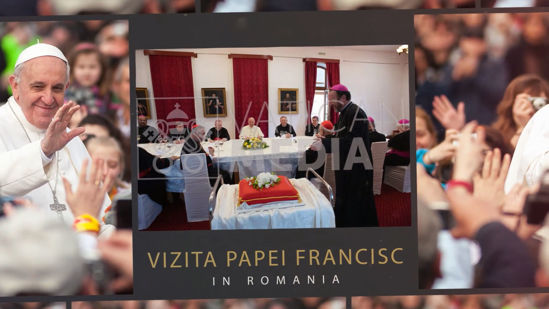 Trandafiri albi comestibili realizati de Marinela Muresan, asezati pe un tort in forma de perna rosie, pentru Papa Francisc