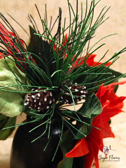 Crenguta de pin in vaza