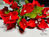 Bougainvillea pe decor alb